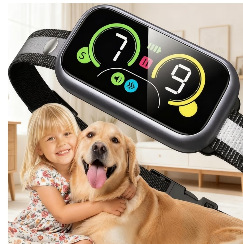 Dog Bark Collar Pro, Instant Bark Solution, Smart Anti Barking Device